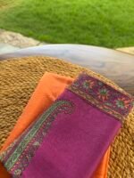 COTTON TOP AND CHANDERI SILK HANDBLOCK PRINTED DUPATTA - Image 2