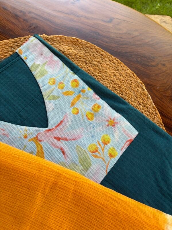 COTTON TOP AND KOTA DUPATTA - Image 2