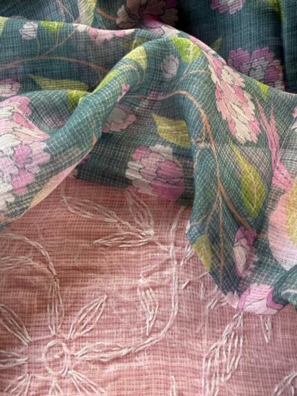 TEPCHI KOTA TOP AND PRINTED KOTA DUPATTA