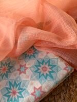 MULMUL PRINTED COTTON TOP AND KOTA DUPATTA