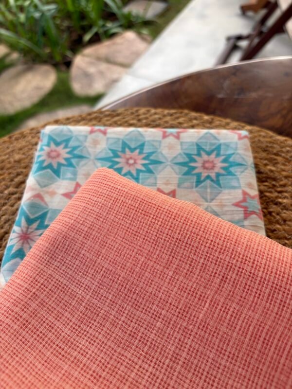 MULMUL PRINTED COTTON TOP AND KOTA DUPATTA - Image 2