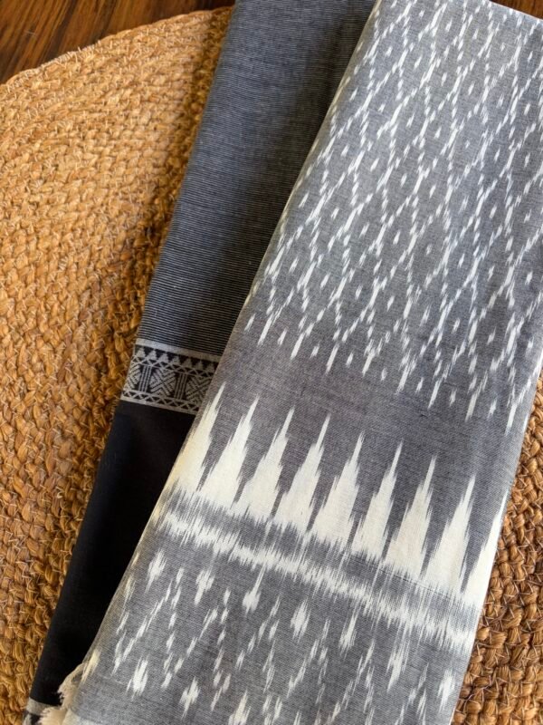 COTTON TOP AND IKAT DUPATTA - Image 2