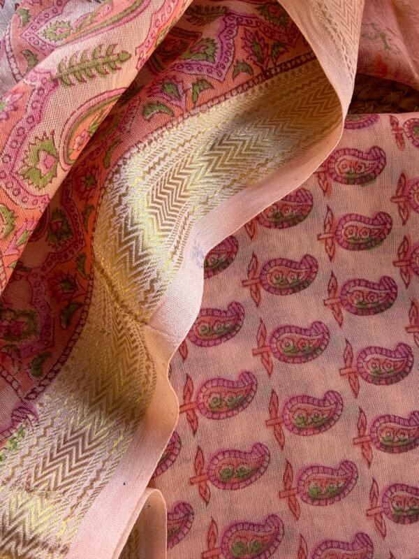 CHANDERI SILK COTTON FULL SET - Image 5