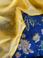 COTTON TOP AND  KOTA SILK DUPATTA - Image 6