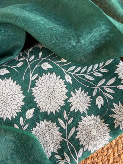 LINEN TOP AND DUPATTA