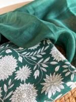 LINEN TOP AND DUPATTA - Image 7