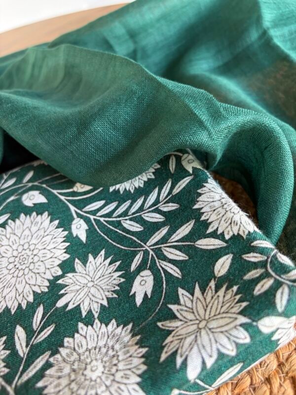 LINEN TOP AND DUPATTA - Image 7