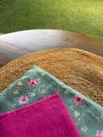 PRINTED SILK COTTON TOP AND LINEN DUPATTA - Image 4