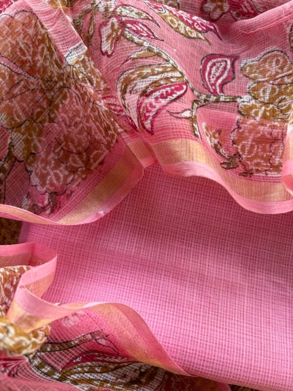 KOTA COTTON TOP AND KOTA PRINTED DUPATTA - Image 5
