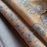 CHANDERI TOP AND BLENDED TUSSAR DUPATTA