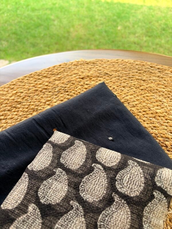 MUL CHANDERI COTTON TOP AND KOTA HANDBLOCK PRINTED DUPATTA - Image 3