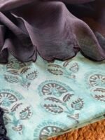 MODAL PRINTED TOP AND KOTA COTTON DUPATTA