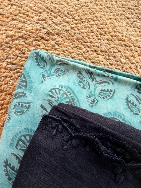 MODAL PRINTED TOP AND KOTA COTTON DUPATTA - Image 4