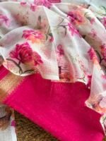 CHANDERI SILK COTTON TOP AND KOTA PRINTED DUPATTA