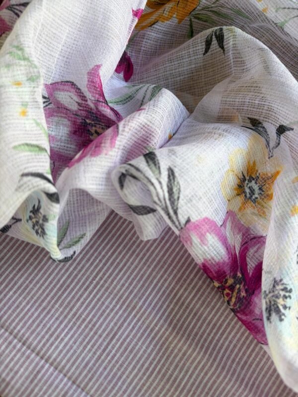 COTTON TOP AND PRINTED KOTA DUPATTA - Image 4