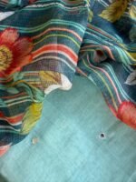 MUL CHANDERI SILK TOP AND KOTA PRINTED DUPATTA - Image 3