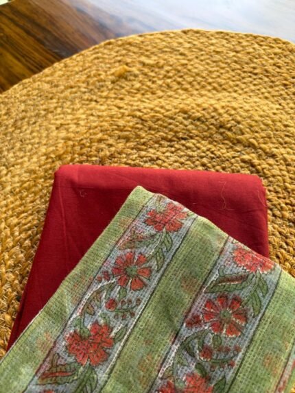 COTTON TOP AND KOTA DUPATTA