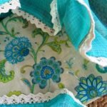 PRINTED MULMUL COTTON TOP AND KOTA DUPATTA WITH LACE