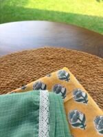 HANDBLOCK PRINTED TOP AND KOTA COTTON DUPATTA - Image 4