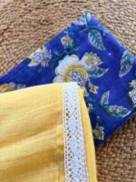 HANDBLOCK PRINTED TOP AND KOTA COTTON DUPATTA - Image 2