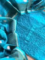 MUL CHANDERI CHIKANKARI COTTON TOP AND CHANDERI HANDBLOCK PRINTED DUPATTA - Image 3