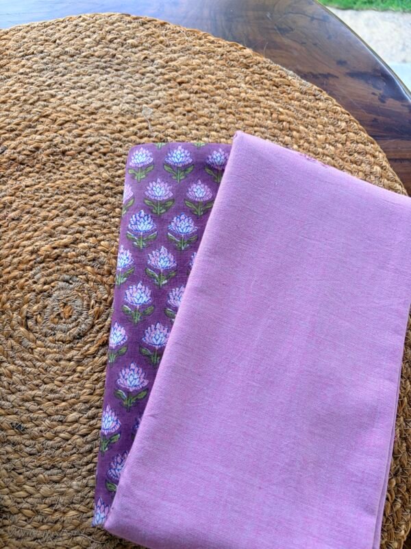 COTTON TOP AND PRINTED BOTTOM - Image 2