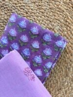 COTTON TOP AND PRINTED BOTTOM