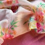 MUL CHANDERI SILK TOP AND KOTA PRINTED DUPATTA
