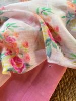 MUL CHANDERI SILK TOP AND KOTA PRINTED DUPATTA - Image 5