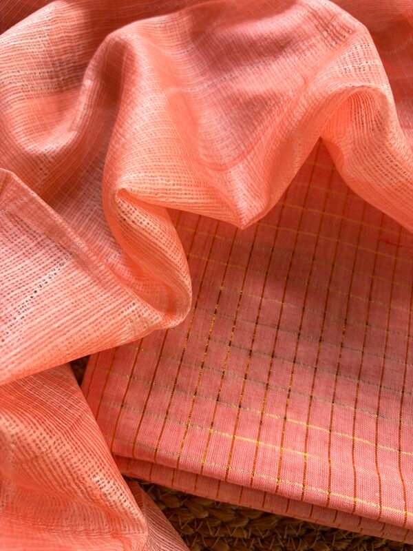 COTTON TOP AND SHIBORI KOTA SILK DUPATTA - Image 6