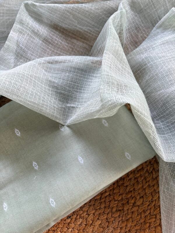 CHANDERI TOP AND SHIBORI KOTA DUPATTA - Image 3