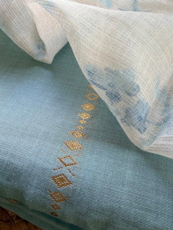 CHANDERI TOP AND PRINTED KOTA DUPATTA - Image 7