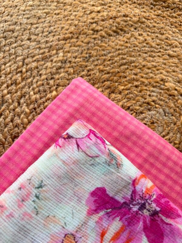 COTTON TOP AND PRINTED KOTA DUPATTA - Image 6