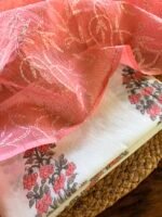 PRINTED COTTON  TOP AND TEPCHI KOTA DUPATTA - Image 6