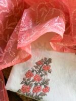 PRINTED COTTON  TOP AND TEPCHI KOTA DUPATTA - Image 3