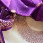 SILK KOTA TOP AND CHANDERI HANDBLOCK PRINTED DUPATTA