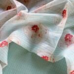 SILK KOTA TOP AND KOTA COTTON PRINTED DUPATTA