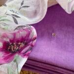 MUL CHANDERI SILK TOP AND KOTA PRINTED DUPATTA