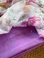 MUL CHANDERI SILK TOP AND KOTA PRINTED DUPATTA - Image 6