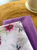 MUL CHANDERI SILK TOP AND KOTA PRINTED DUPATTA - Image 2