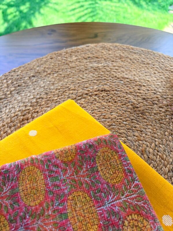 COTTON TOP AND PRINTED KOTA DUPATTA - Image 6