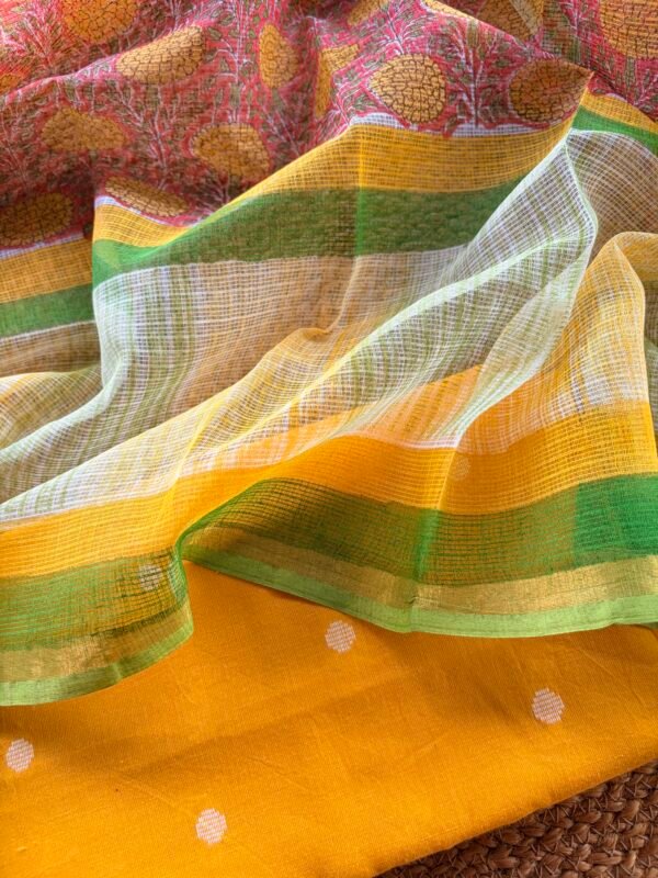 COTTON TOP AND PRINTED KOTA DUPATTA - Image 5