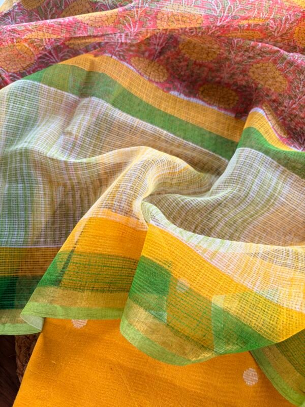 COTTON TOP AND PRINTED KOTA DUPATTA - Image 3