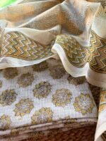 KOTA PRINTED TOP AND CHANDERI HANDBLOCK PRINTED DUTATTA - Image 6