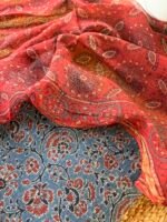 AJRAK KOTA COTTON TOP AND DUPATTA - Image 3