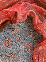 AJRAK KOTA COTTON TOP AND DUPATTA - Image 6