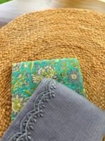 HANDBLOCK PRINTED TOP AND KOTA COTTON DUPATTA - Image 6