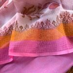 COTTON TOP AND KOTA HANDBLOCK PRINTED DUPATTA