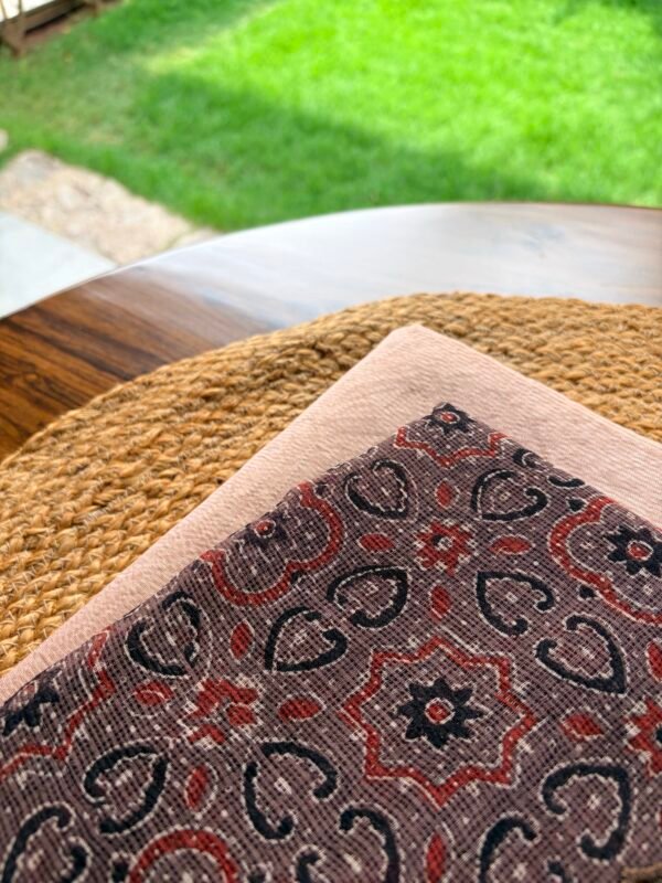 CHANDERI SILK COTTON TOP AND AJRAK KOTA COTTON DUPATTA - Image 6