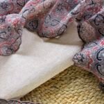 CHANDERI SILK COTTON TOP AND AJRAK KOTA COTTON DUPATTA